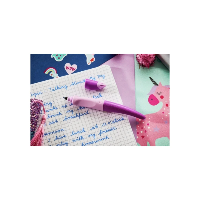 Rollerpen STABILO Easyoriginal linkshandig 3D DreamWorld medium roze