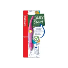 Rollerpen STABILO Easyoriginal linkshandig roze/lichtroze blister à 1 stuk Rollerpen STABILO Easyoriginal linkshandig roze/lichtroze blister à 1 stuk