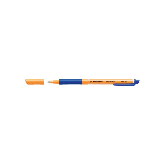 Rollerpen STABILO PointVisco 1099/41 fijn blauw