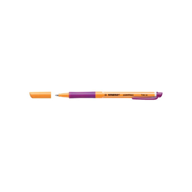 Rollerpen STABILO PointVisco 1099/58 fijn lila