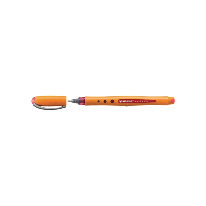 Rollerpen STABILO worker 2018/40 medium rood