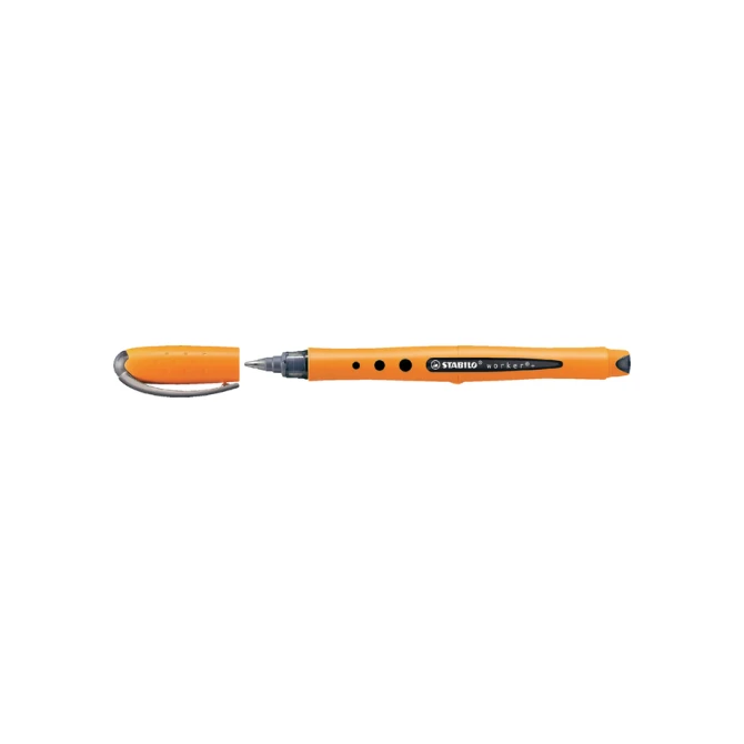 Rollerpen STABILO worker 2018/46 medium zwart