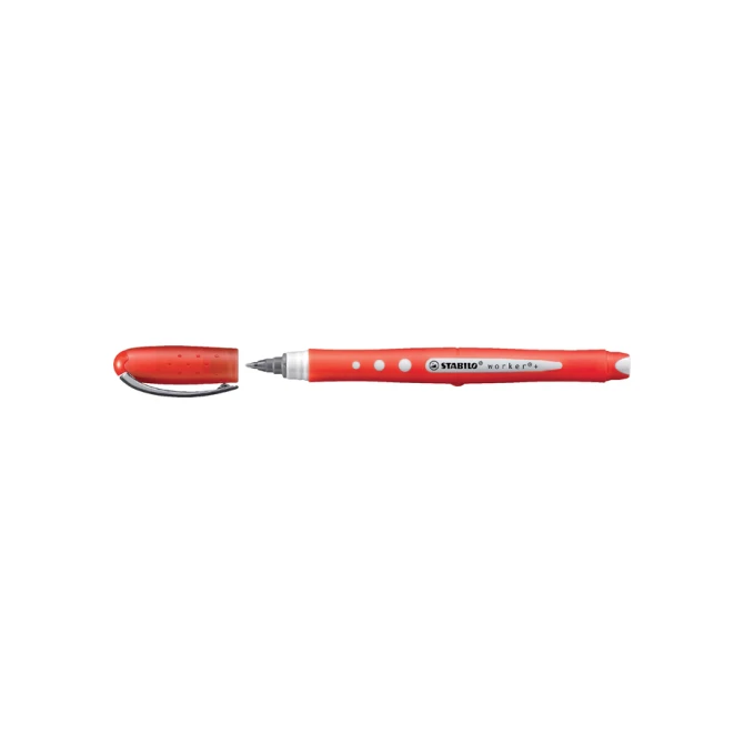Rollerpen STABILO worker colorful 2019/40 medium rood