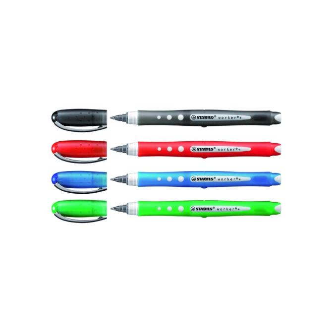 Rollerpen STABILO worker colorful 2019/41 medium blauw