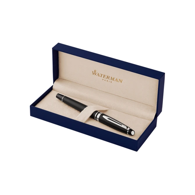 Rollerpen Waterman Expert matt black CT fijn