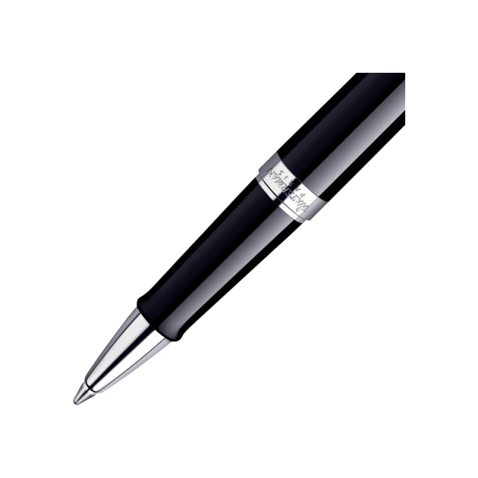 Rollerpen Waterman Hémisphère black lacquer CT fijn