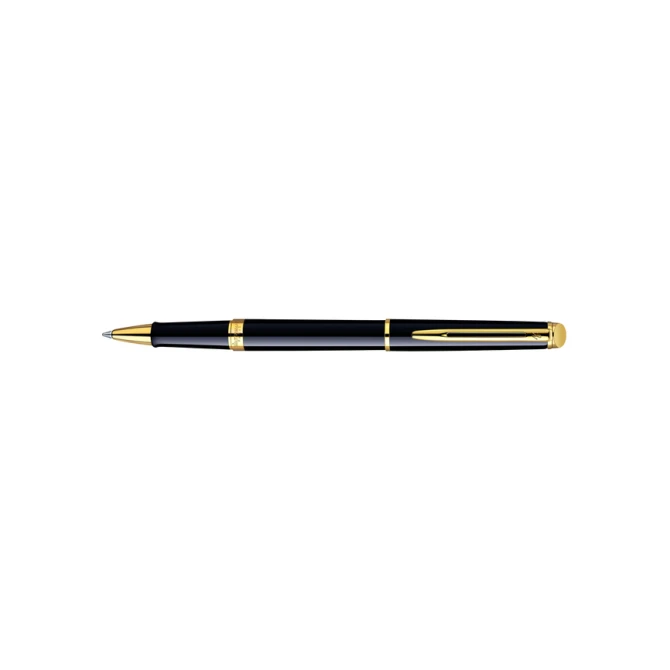 Rollerpen Waterman Hémisphère black lacquer GT fijn