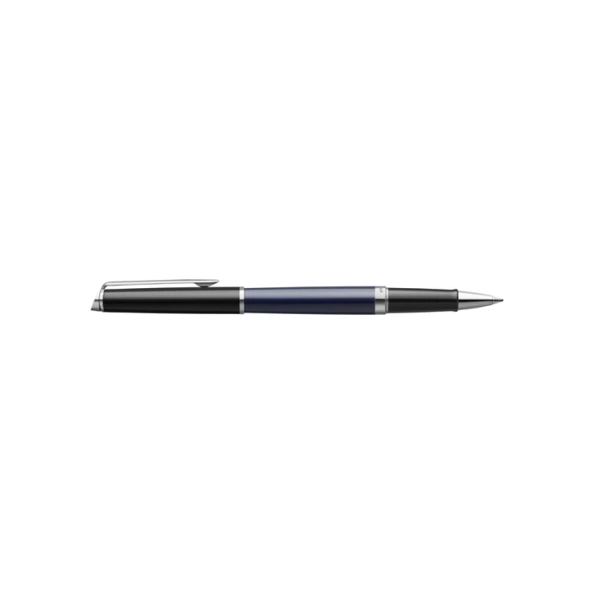 Rollerpen Waterman Hémisphère Colour Blocking black en blue CT fijn