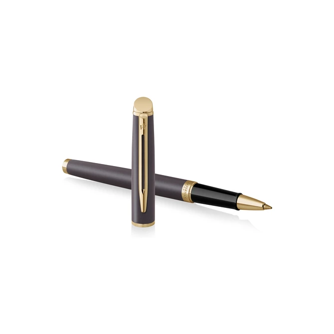 Rollerpen Waterman Hémisphère Fashion Colors metallic black GT fijn