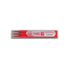 Rollerpenvulling PILOT friXion fijn rood set à 3 stuks