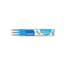 Rollerpenvulling PILOT friXion medium lichtblauw set à 3 stuks