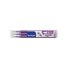 Rollerpenvulling Pilot friXion medium paars set à 3 stuks