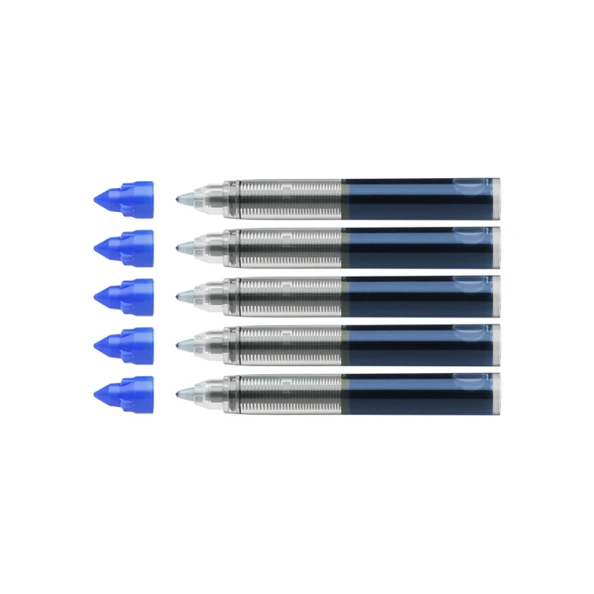 Rollerpenvulling Schneider 852 medium blauw 5 stuks