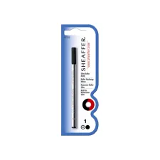 Rollerpenvulling Sheaffer slim medium zwart blister à 1 stuk