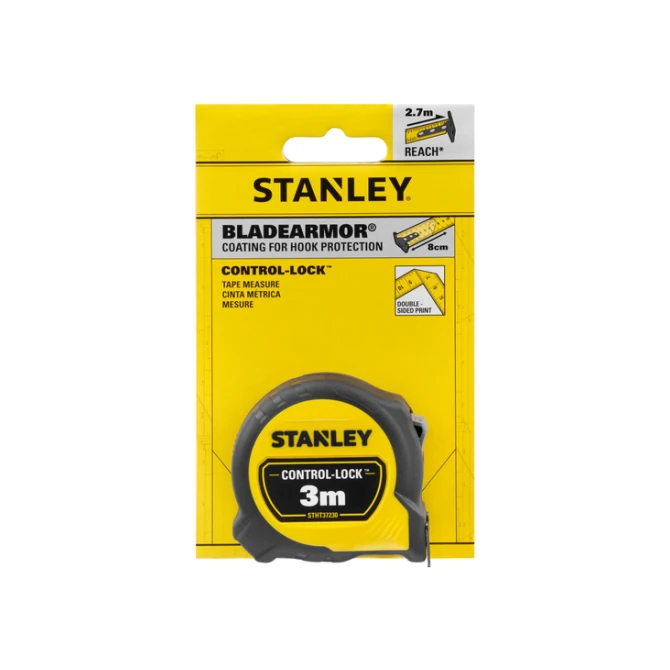 Rolmaat Stanley Control-Lock 3 meter 19mm