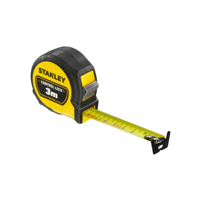 Rolmaat Stanley Control-Lock 3 meter 19mm