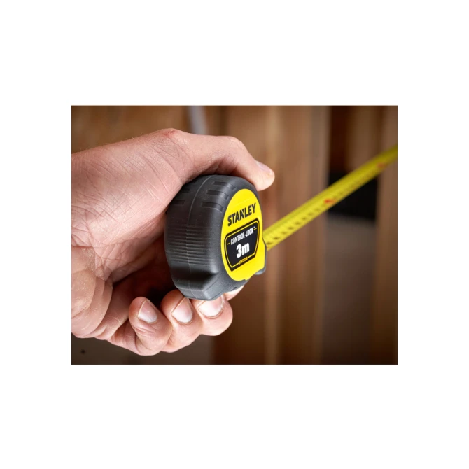 Rolmaat Stanley Control-Lock 3 meter 19mm