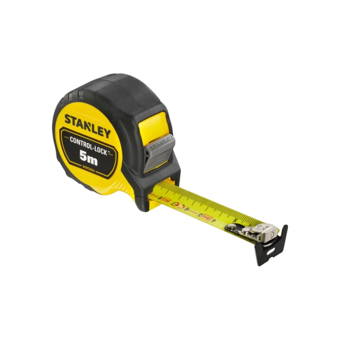 Rolmaat Stanley Control-Lock 5 meter 25mm