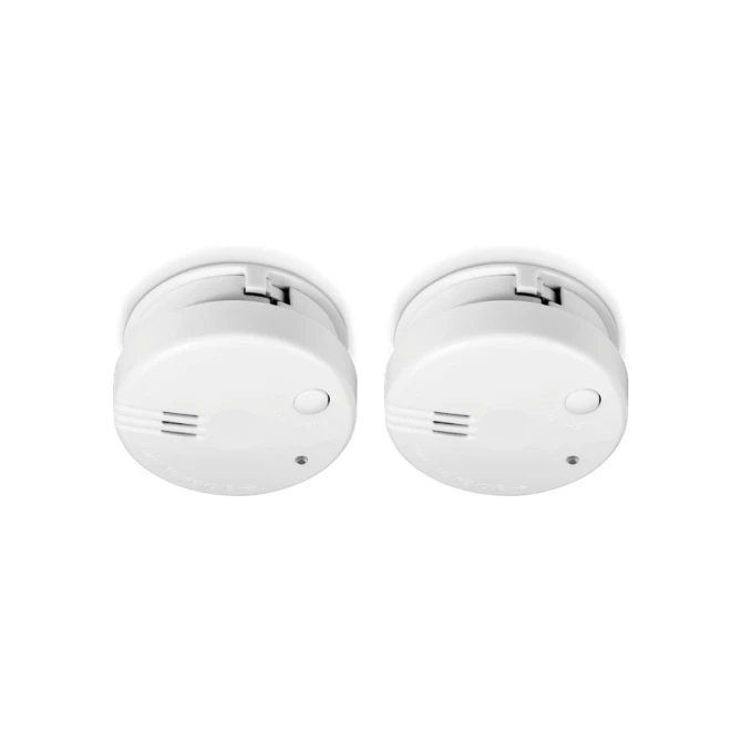 Rookmelder Alecto mini 2 stuks met 5 jaar batterij SA102 wit