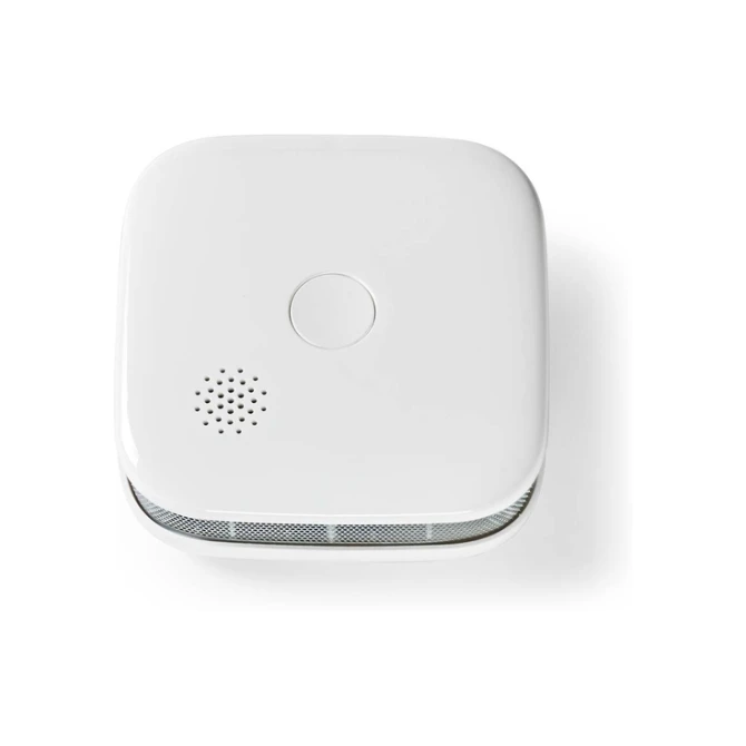 Rookmelder Nedis Smartlife Wifi 10 jaar sensor wit