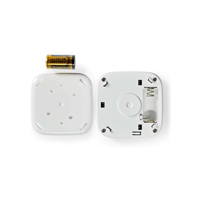 Rookmelder Nedis Smartlife Wifi 10 jaar sensor wit