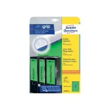 Rugetiket Avery Zweckform smal 38x192mm zelfklevend groen