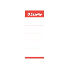 Rugetiket Esselte breed 50x158mm karton wit 100 stuks Rugetiket Esselte breed 50x158mm karton wit 100 stuks
