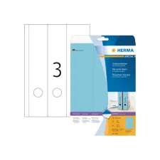 Rugetiket HERMA 5138 breed/lang 61x297mm zelfklevend blauw