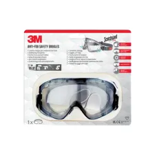 Ruimzichtbril 3M anti-fog Safety krasbestendig Ruimzichtbril 3M anti-fog Safety krasbestendig