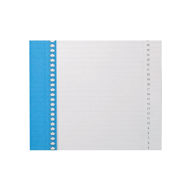 Ruiterstrook Elba Nr 0 297x6mm verticaal blauw 10 vel