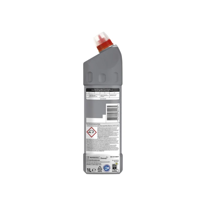 Sanitairreiniger Glorix Pro Formula Toilet Gel Ocean zonder bleek 1000ml