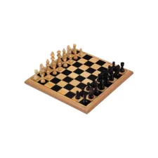 Schaakspel Longfield Games hout 30x30cm