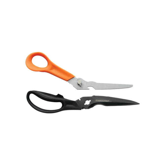 Schaar Fiskars Cuts+More Titanium multifunctioneel zwart