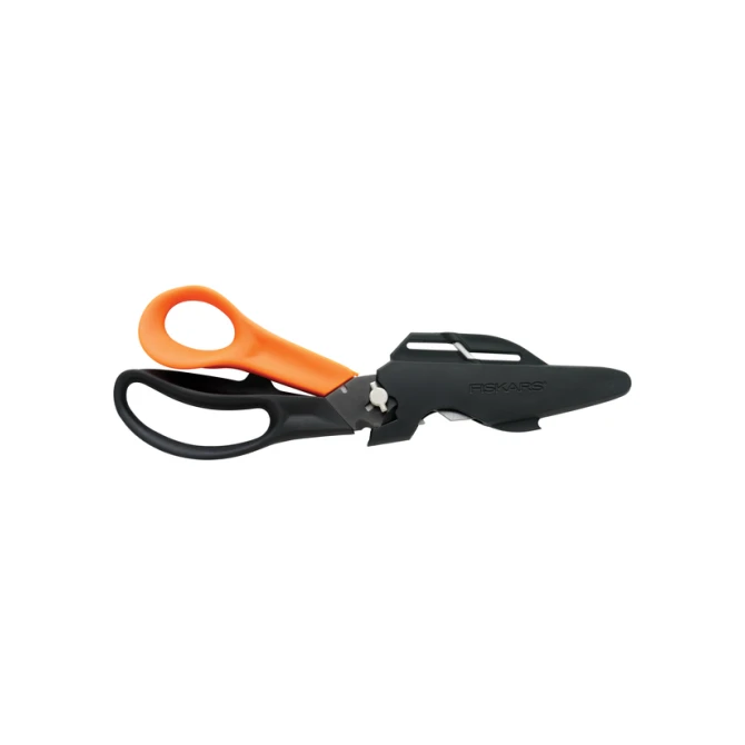 Schaar Fiskars Cuts+More Titanium multifunctioneel zwart