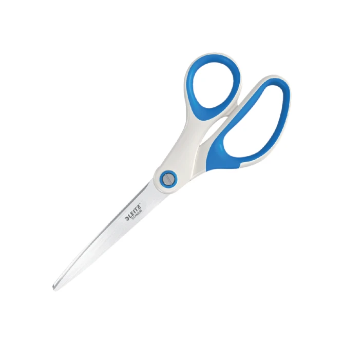 Schaar Leitz WOW 205mm titanium blauw