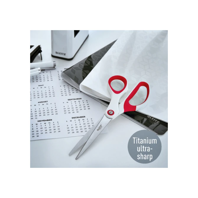 Schaar Leitz WOW 205mm titanium rood