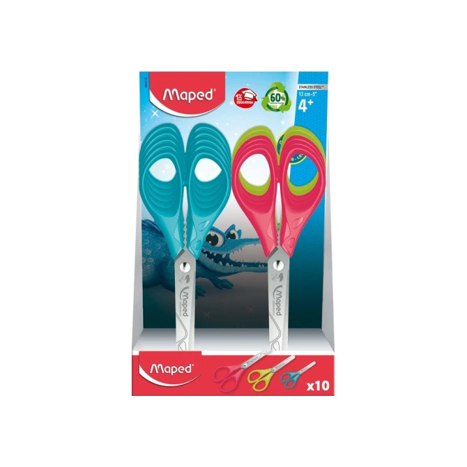 Schaar Maped Essentials 13cm links assorti