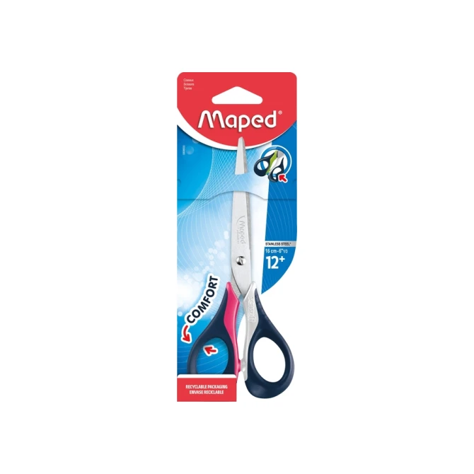 Schaar Maped Sensoft 16cm assorti