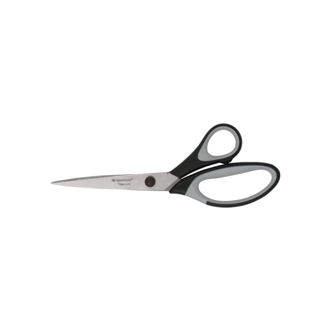 Schaar Quantore 210mm titanium soft grip handvat