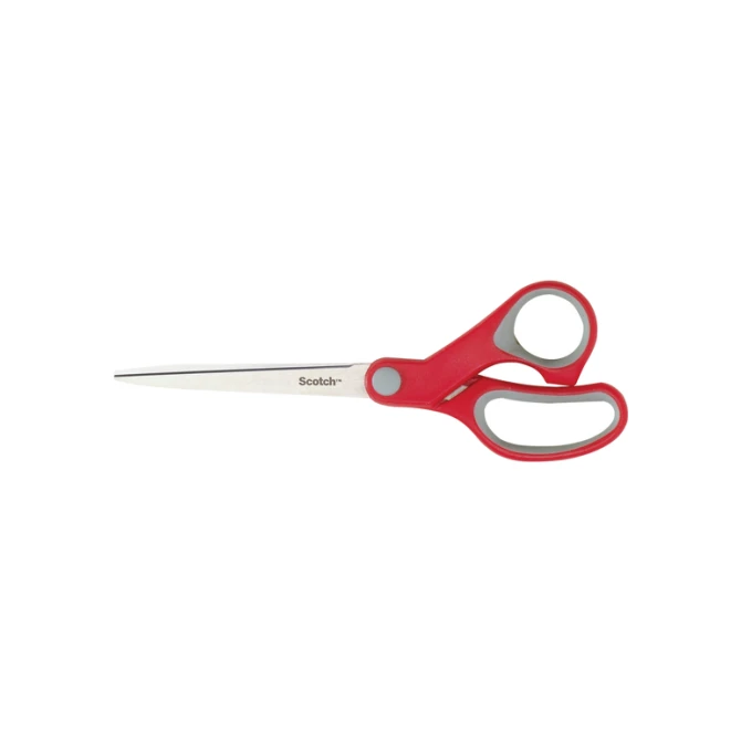 Schaar Scotch 18cm comfort rood blister