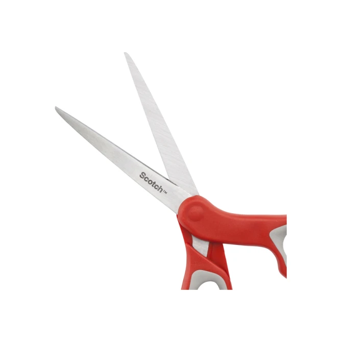Schaar Scotch 18cm comfort rood blister