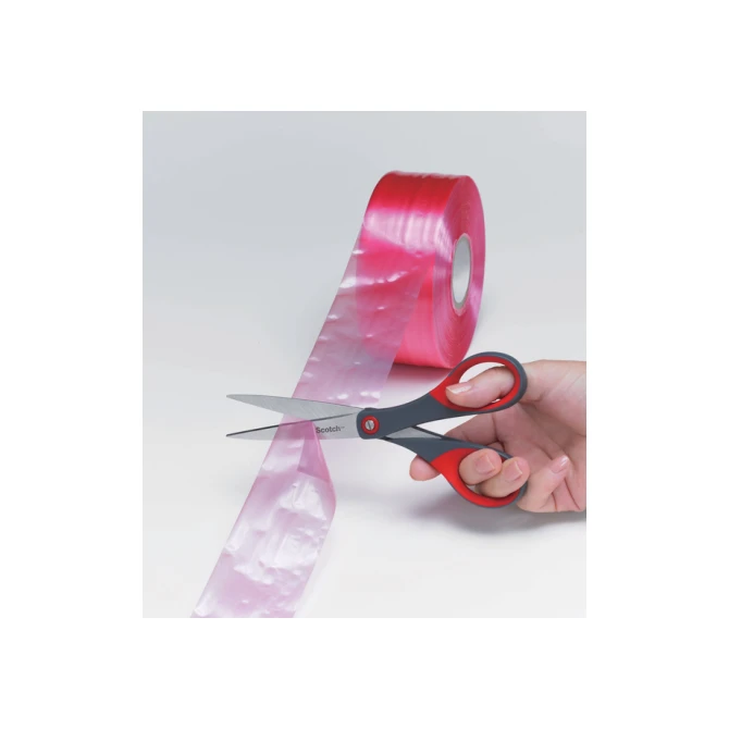 Schaar Scotch 18cm precision rood blister