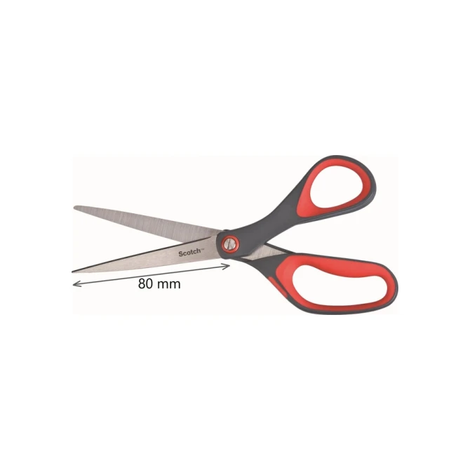 Schaar Scotch 20cm precision rood blister
