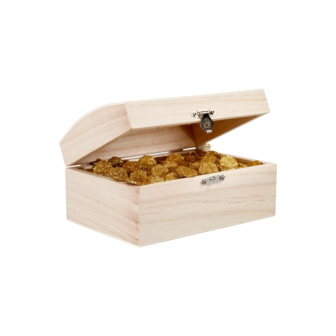 Schatkist Creativ Company 16.5x11x8.55cm hout
