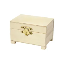 Schatkist Creativ Company 6x9x6cm hout
