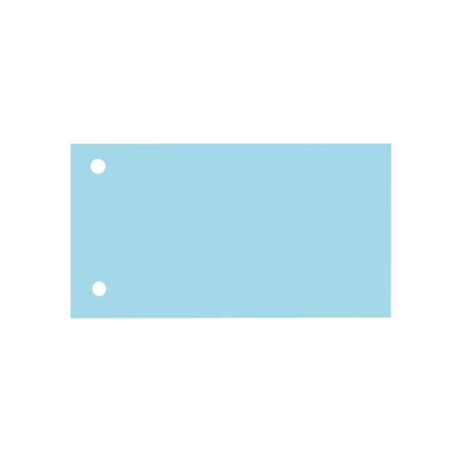 Scheidingsstrook Elba breed 225x120mm 190gr blauw 100 stuks