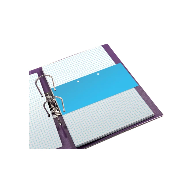 Scheidingsstrook Oxford Duo 240x105mm blauw 60 stuks