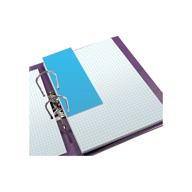 Scheidingsstrook Oxford Duo 240x105mm blauw 60 stuks