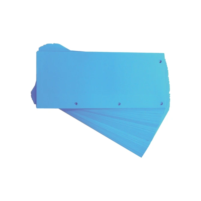 Scheidingsstrook Oxford Duo 240x105mm blauw 60 stuks