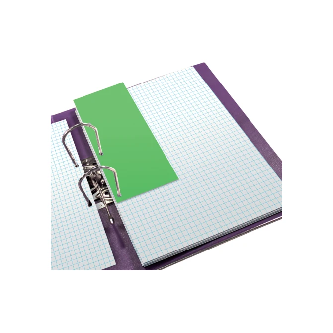 Scheidingsstrook Oxford Duo 240x105mm groen 60 stuks